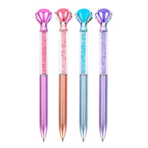🍒🍒 2 Diamond Jewels Ballpoint Pens❗️Price Firm❗️ - Picture 3 of 6